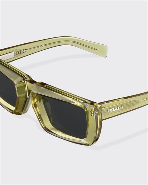 prada spr 09s-f|Slate Gray Lenses Prada Runway sunglasses .